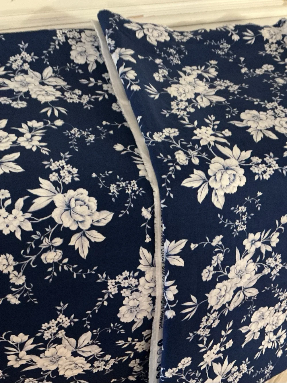2 Large Fabric Panels New!